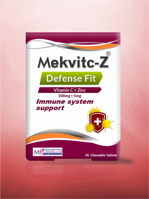 immune system Support with Vitamin C and Zinc supplement
